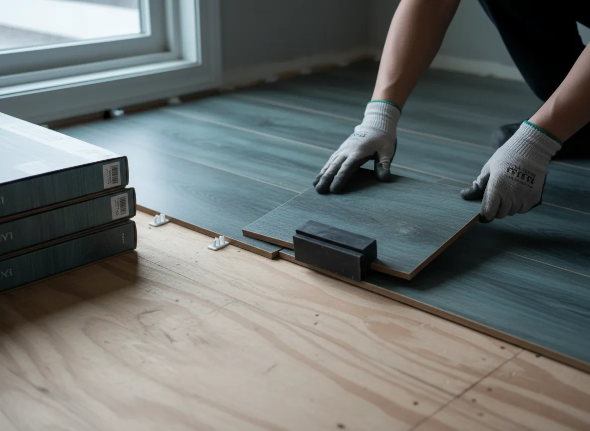 Luxury Vinyl Plank Installation company in Killduff, IA